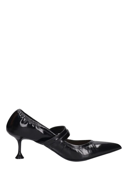 ME25 Decolteu toc 6cm, din piele negru - Pantofi femei