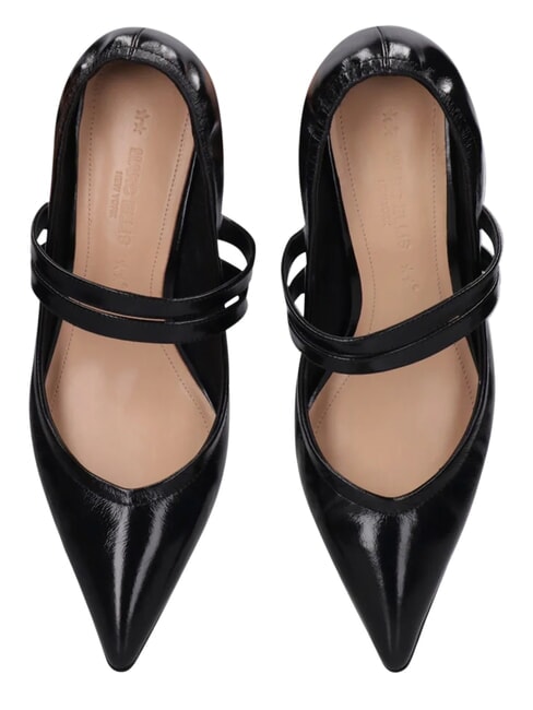 ME25 Decolteu toc 6cm, din piele negru - Pantofi femei