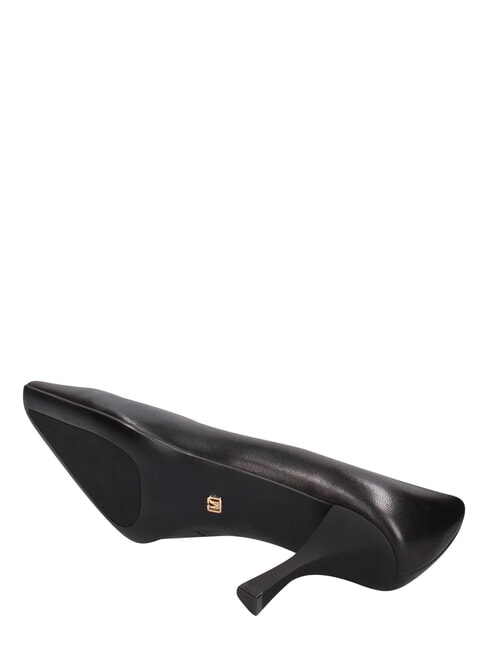 ME25 Decolteu cu toc de 6 cm, din piele negru - Pantofi femei