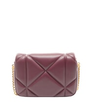 LOVE MOSCHINO EMBOSSED Geantă de umăr mini vin - Genți femei - 4