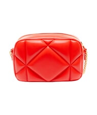 LOVE MOSCHINO EMBOSSED Geantă de umăr mini RED - Genți femei - 4