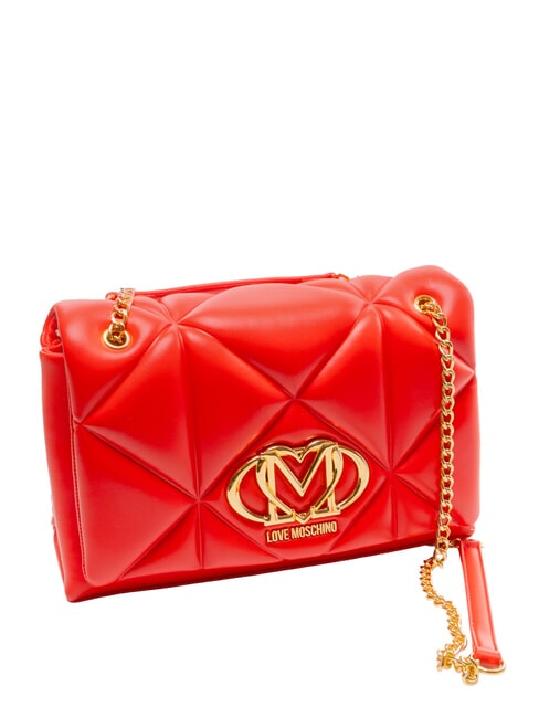 EMBOSSED Geantă de umăr / geantă crossbody RED - Genți femei