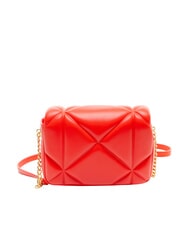 LOVE MOSCHINO EMBOSSED Geantă de umăr mini RED - Genți femei - 4