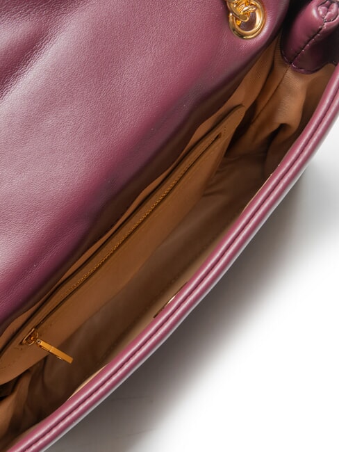 EMBOSSED Geantă de umăr / geantă crossbody vin - Genți femei