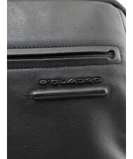 PIQUADRO AKRON Rucsac din piele negru - Rucsacuri pentru laptop - 3