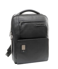 PIQUADRO AKRON Rucsac din piele negru - Rucsacuri pentru laptop - 4