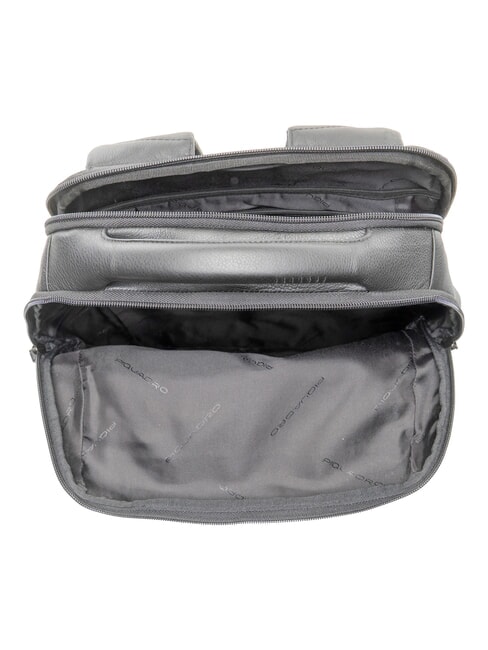 AKRON Rucsac din piele negru - Rucsacuri pentru laptop