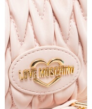 LOVE MOSCHINO DEMURE Geantă de m&acirc;nă, cu curea de umăr cu lanț pudra de fata - Genți femei - 3