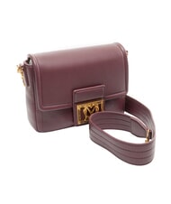 LOVE MOSCHINO EMBOSSED Geantă de umăr vin - Genți femei - 2