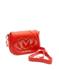 LOVE MOSCHINO LOGO  Geantă de umăr mini RED - Genți femei - 2