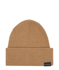 CALVIN KLEIN LEATHER PATCH Pălărie de l&acirc;nă kaki - Căciuli - 2