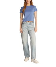 CALVIN KLEIN PLACED INSTITUTIONAL Tricou cu m&acirc;necă scurtă albastru - tricou - 3