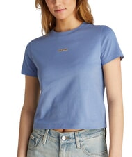 CALVIN KLEIN PLACED INSTITUTIONAL Tricou cu m&acirc;necă scurtă albastru - tricou - 4
