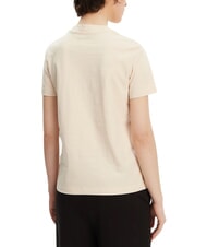 CALVIN KLEIN APPLIQUE REGULAR Tricou cu m&acirc;necă scurtă bej - tricou - 2