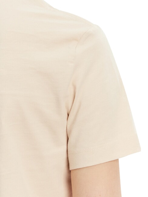 APPLIQUE REGULAR Tricou cu m&acirc;necă scurtă bej - tricou