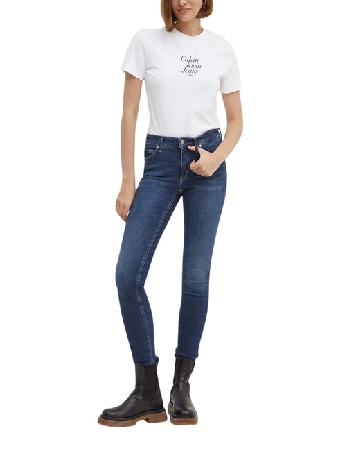 FONT GRAPHIC REGULAR Tricou cu m&acirc;necă scurtă alb - tricou