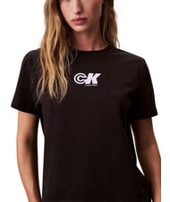 CALVIN KLEIN SS ARCHIVIE LOGO Tricou cu m&acirc;necă scurtă negru - tricou - 5
