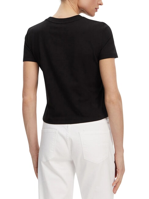 PLACED INSTITUTIONAL Tricou cu m&acirc;necă scurtă negru - tricou