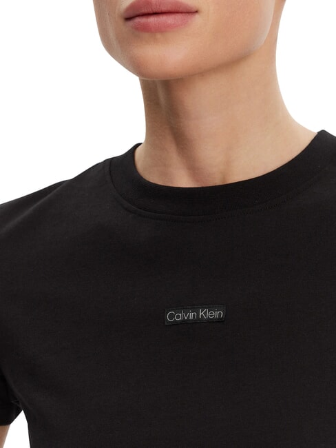 PLACED INSTITUTIONAL Tricou cu m&acirc;necă scurtă negru - tricou