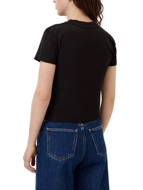 SCRIPT INSTITUTIONAL Tricou cu m&acirc;necă scurtă negru - tricou