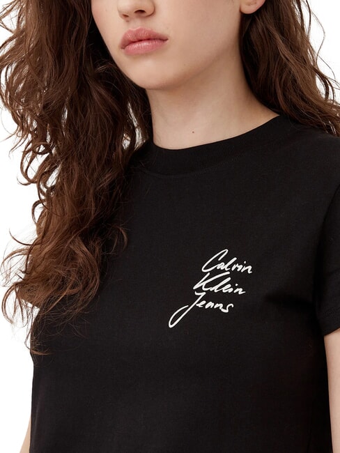 SCRIPT INSTITUTIONAL Tricou cu m&acirc;necă scurtă negru - tricou
