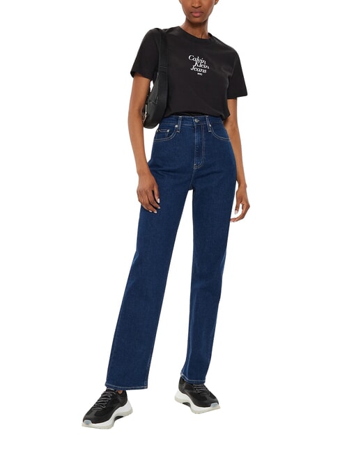 FONT GRAPHIC REGULAR Tricou cu m&acirc;necă scurtă negru - tricou