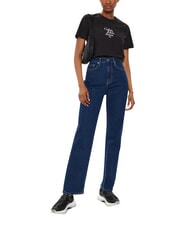 CALVIN KLEIN FONT GRAPHIC REGULAR Tricou cu m&acirc;necă scurtă negru - tricou - 3