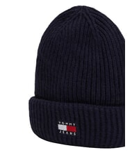 TOMMY HILFIGER HERITAGE Pălărie din amestec de l&acirc;nă albastru - Căciuli - 3