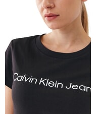 CALVIN KLEIN CORE INSTIT LOGO Tricou cu m&acirc;necă scurtă negru - tricou - 3