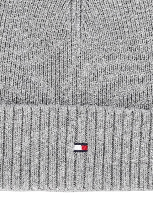 TH FLAG Căciulă beanie din bumbac cu manșetă gri - Căciuli