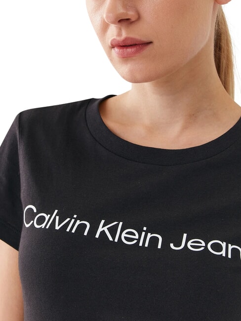 CORE INSTIT LOGO Tricou cu m&acirc;necă scurtă negru - tricou