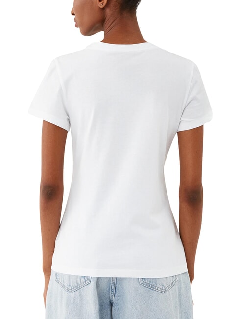 CORE INSTIT LOGO Tricou cu m&acirc;necă scurtă alb - tricou