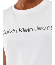 CALVIN KLEIN CORE INSTIT LOGO Tricou cu m&acirc;necă scurtă alb - tricou - 4