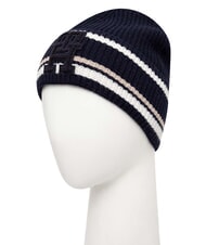 TOMMY HILFIGER MONOGRAM Pălărie din amestec de l&acirc;nă și cașmir albastru - Căciuli - 2