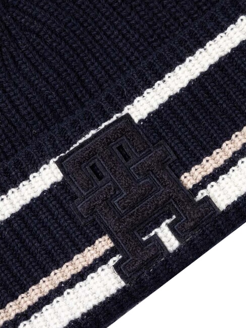 MONOGRAM Pălărie din amestec de l&acirc;nă și cașmir albastru - Căciuli