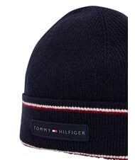 TOMMY HILFIGER CORP LAMBS Pălărie de l&acirc;nă albastru - Căciuli - 3