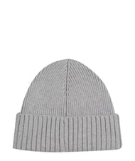 TOMMY HILFIGER MONOTYPE BEANIE Palarie din bumbac si lana gri - Căciuli - 2