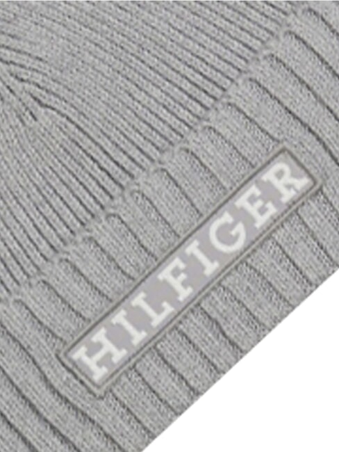 MONOTYPE BEANIE Palarie din bumbac si lana gri - Căciuli