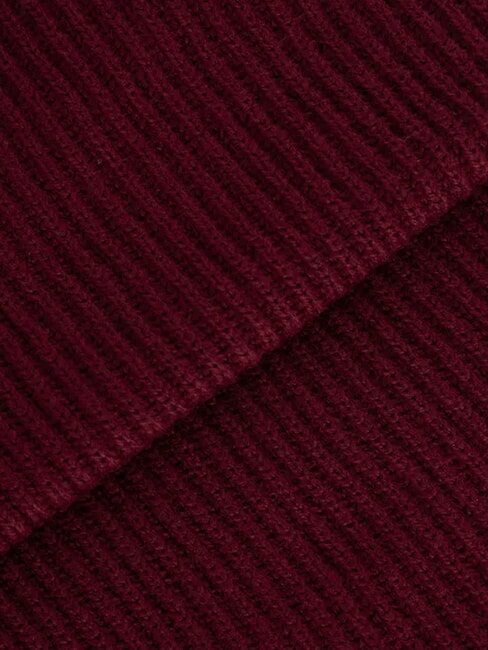 TH FLAG Căciulă beanie din bumbac cu manșetă violet - Căciuli