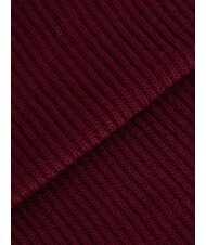 TOMMY HILFIGER TH FLAG Căciulă beanie din bumbac cu manșetă violet - Căciuli - 2