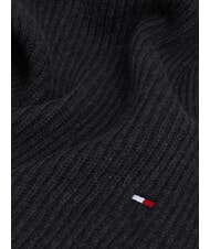TOMMY HILFIGER FLAG PIMA Eșarfă din bumbac și cașmir gri - Eșarfe - 4
