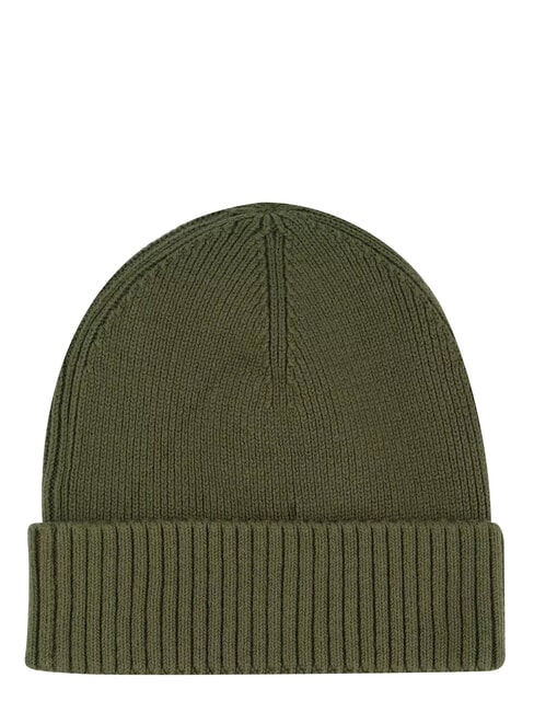 TH FLAG Căciulă beanie din bumbac cu manșetă verde - Căciuli