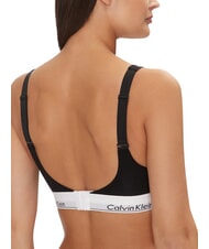 CALVIN KLEIN CK Sutien ușor căptușit negru - Lenjerie de corp pentru femei - 2