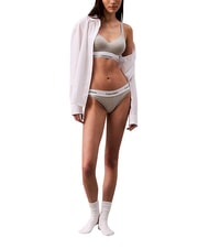 CALVIN KLEIN CK Sutien ușor căptușit gri - Lenjerie de corp pentru femei - 8