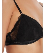 CALVIN KLEIN CK Sutien tip bralette din dantelă negru - Lenjerie de corp pentru femei - 3