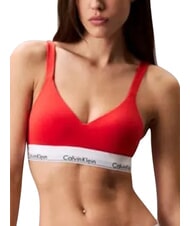 CALVIN KLEIN CK Sutien ușor căptușit roşu - Lenjerie de corp pentru femei - 3