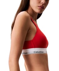 CALVIN KLEIN CK Sutien ușor căptușit roşu - Lenjerie de corp pentru femei - 5