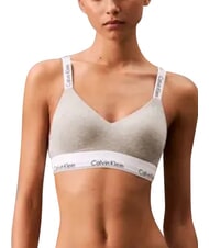 CALVIN KLEIN LIGHTLY LINED Sutien gri - Lenjerie de corp pentru femei - 4