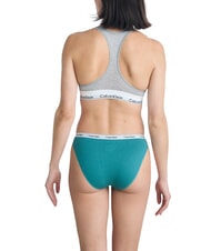 CALVIN KLEIN CLASSIC Alunecare verde - Slip pentru femei - 2