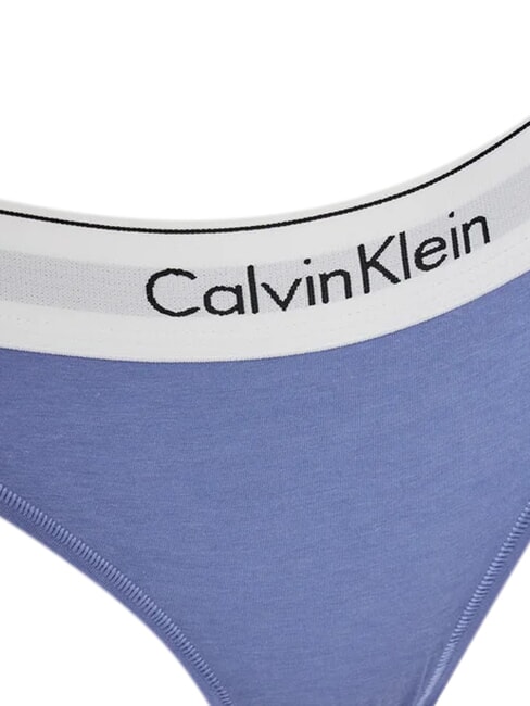MODERN COTTON  Alunecare albastru - Slip pentru femei